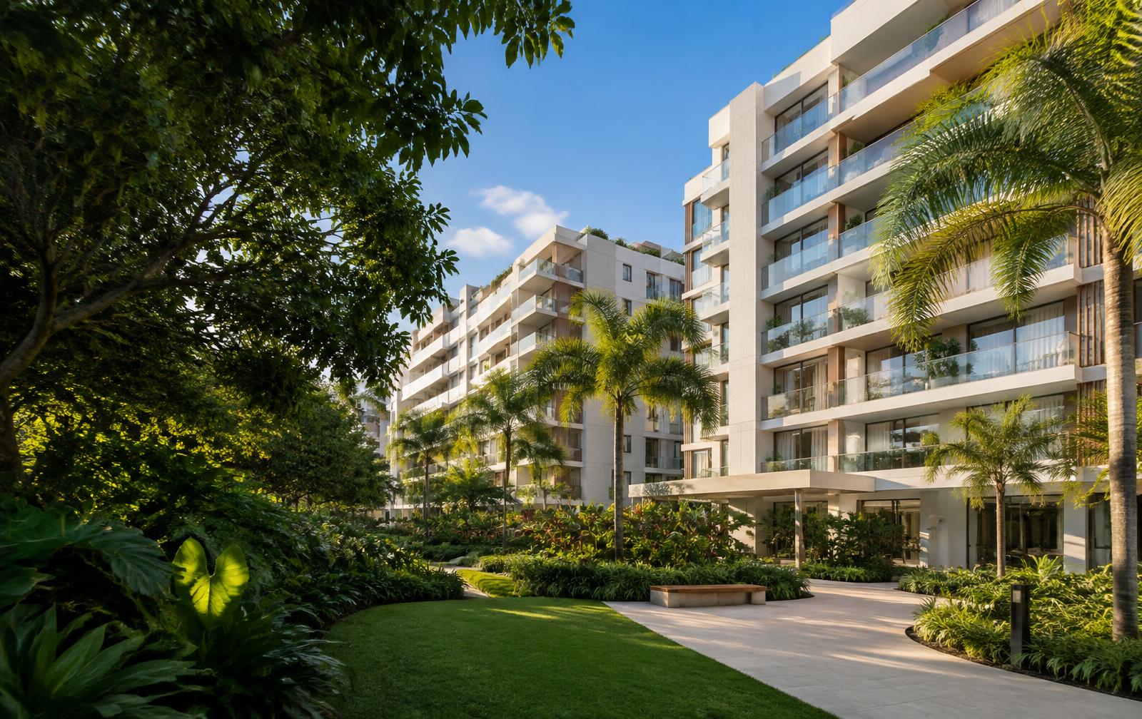 Condomínio residencial contemporâneo